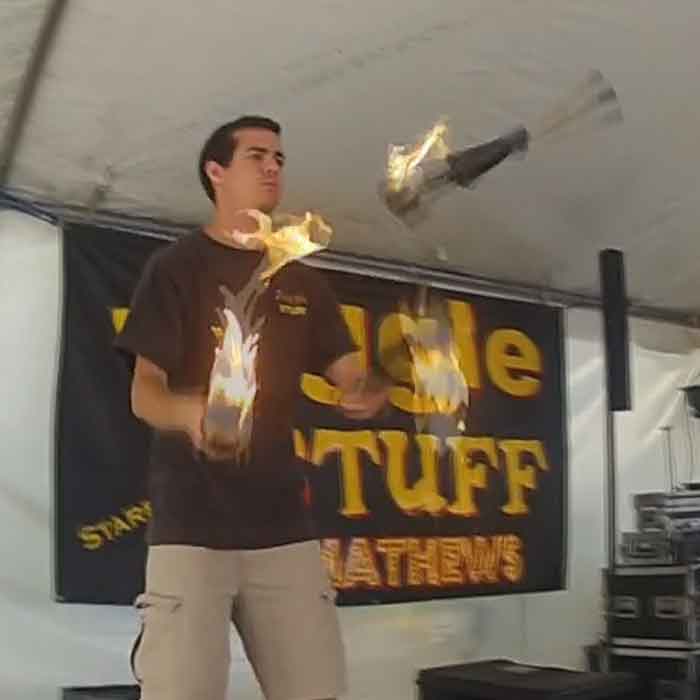 Ben Juggles Fire
