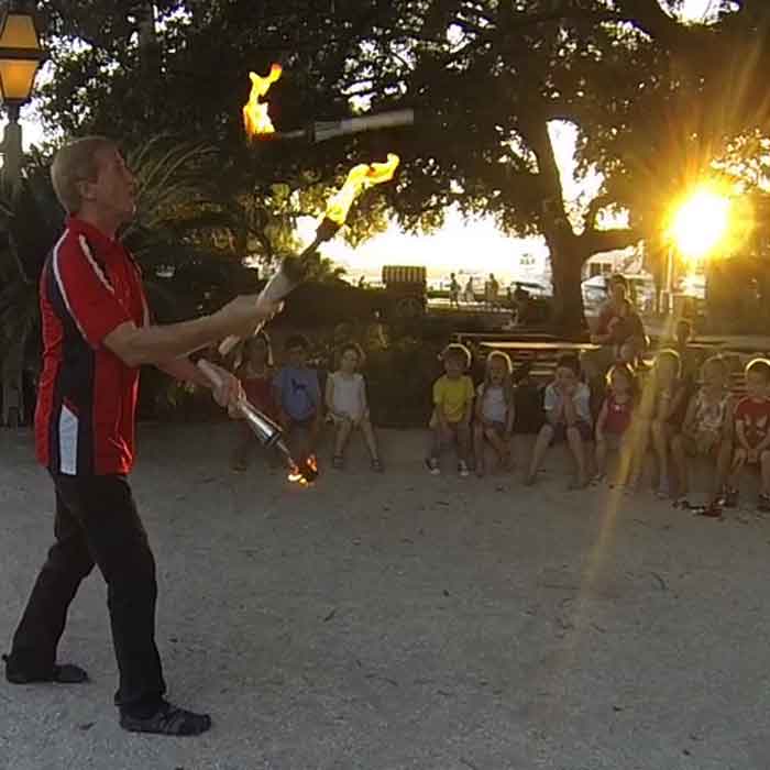 Rick Juggles Fire